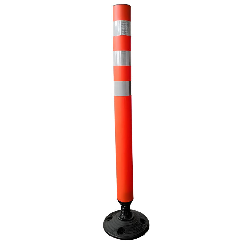 Image of Flexible Delineator Post - 36" Height - Surface Mount - Orange